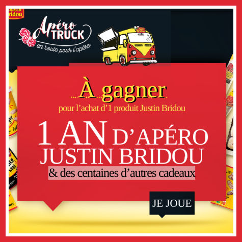 Grand jeu Justin Bridou Apro Truck - www.justinbridouaperotruck.fr